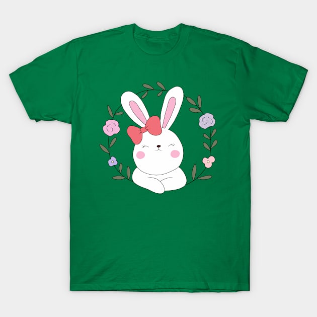 Little Bunny T-Shirt by valentinahramov